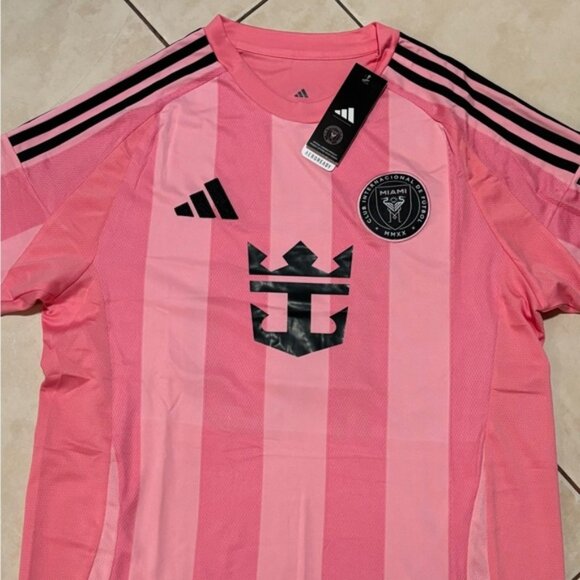 Argentina Inter Miami Leo Messi Jersey # 10 , Unisex - Picture 2 of 16